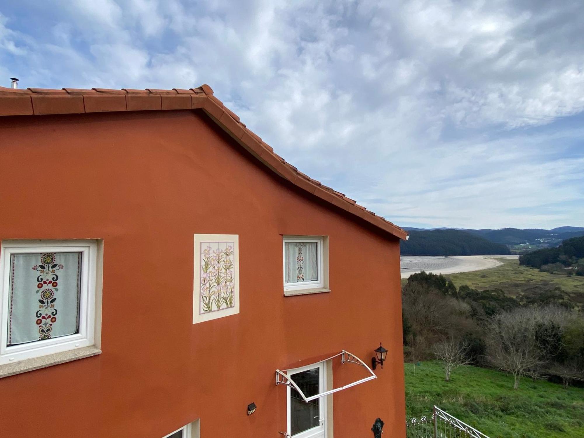 Villa Casa Acogedora Con Vistas Al Mar Valdoviño Esterno foto